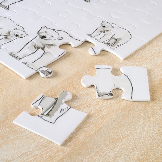 Polar Bear Jigsaw Puzzle (Seite)