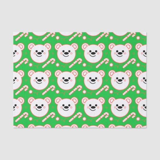 Polar Bear Joy Seidenpapier (Vorderseite)