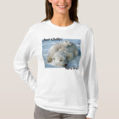 Polar Bear Just Chillin' Geschenke T-Shirt (Vorderseite)