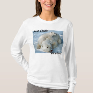 Polar Bear Just Chillin' Geschenke T-Shirt