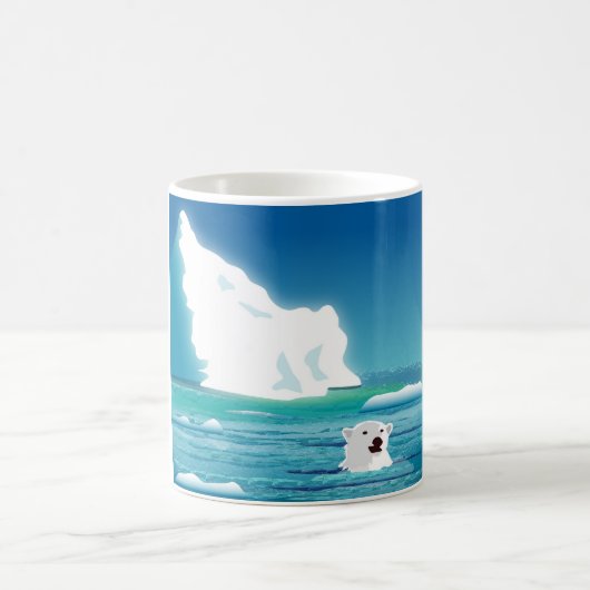 Polar Bear Kaffeetasse (Mittel)