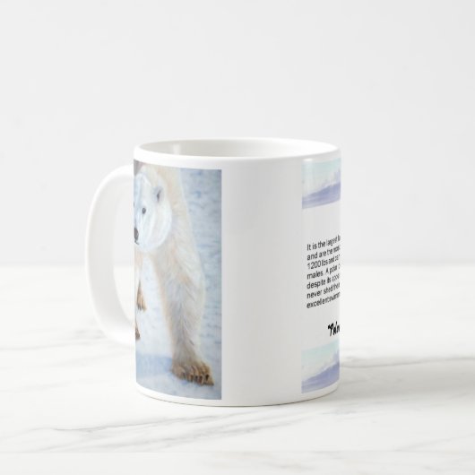 Polar Bear Kaffeetasse (Vorderseite Links)