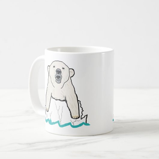 Polar Bear Kaffeetasse (Vorderseite Links)