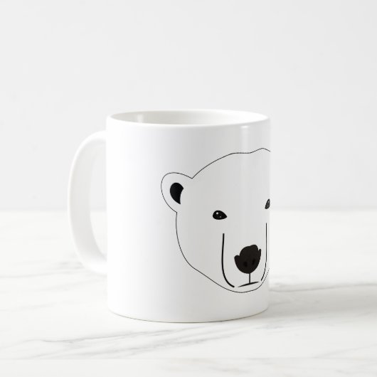 Polar Bear Kaffeetasse (Vorderseite Links)