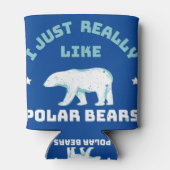 Polar Bear kann kühler werden Dosenkühler (Rückseite)