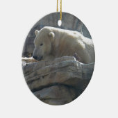 Polar Bear Keramik Ornament (Rechts)