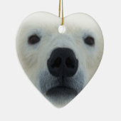 Polar Bear Keramik Ornament (Rechts)