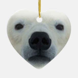 Polar Bear Keramik Ornament