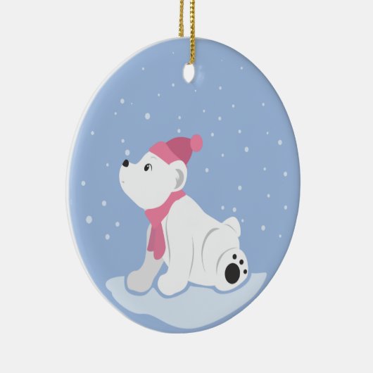 Polar Bear Keramikornament (Rechts)