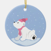 Polar Bear Keramikornament (Vorne)