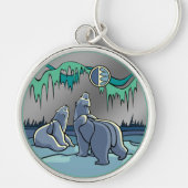 Polar Bear Key Chain Bear Geschenk Polar Bear Schl Schlüsselanhänger (Vorne)