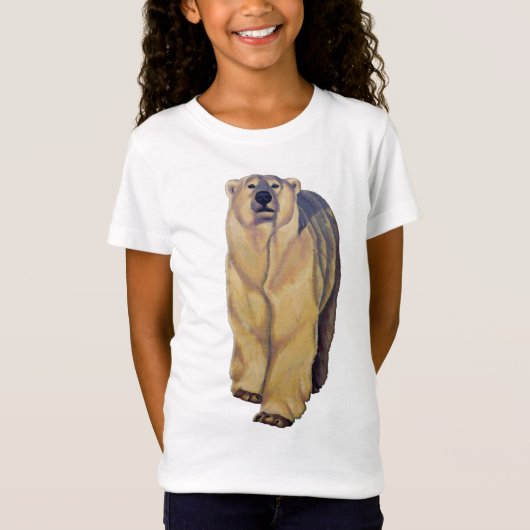 Polar Bear Kid's Shirt Polar Bear Girls T - Shirt (Vorderseite)
