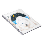 Polar Bear King Notizblock (Rechte Seite)