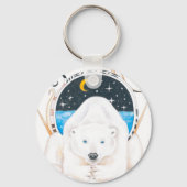 Polar Bear King Schlüsselanhänger (Vorderseite)