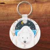 Polar Bear King Schlüsselanhänger (Vorderseite)