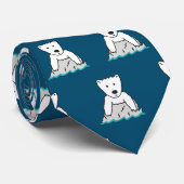 Polar Bear Krawatte (Gerollt)