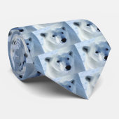 Polar Bear Krawatte (Gerollt)