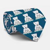Polar Bear Krawatte (Gerollt)