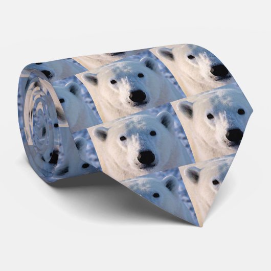Polar Bear Krawatte (Gerollt)