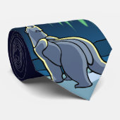 Polar Bear Krawatte Wildlife Art Krawatte Barke (Gerollt)