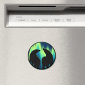 Polar Bear Kühlschrank Magent Wildlife Art Kitchen Magnet (In Situ (Geschirrspüler))