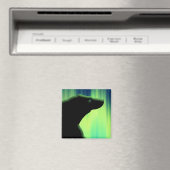 Polar Bear Kühlschrank Magent Wildlife Art Kitchen Magnet (In Situ (Geschirrspüler))