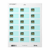 Polar Bear Labels Adressaufkleber (Vorne)