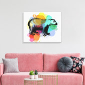 Polar Bear Leinwanddruck (Insitu (Wohnzimmer))