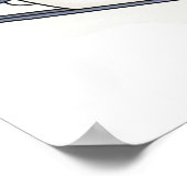 Polar Bear Liebe zu T - Shirt und Geschenken Poster (Ecke)