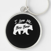 Polar Bear Lover | I Liebe Mama My Boo Bear Schlüsselanhänger (Vorne)