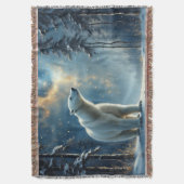 Polar bear magic in the snow decke (Vorderseite Vertikal)