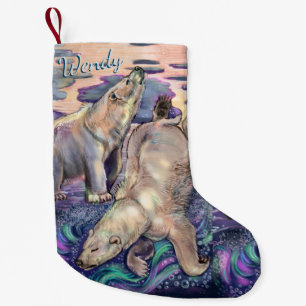 Polar Bear Magie Kleiner Weihnachtsweihnachtsfest  Weihnachtsstrumpf
