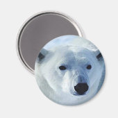 Polar Bear Magnet (Vorderseite/Rückseite)