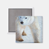 Polar Bear Magnet (Vorderseite/Rückseite)