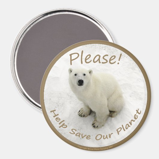 Polar Bear Magnet