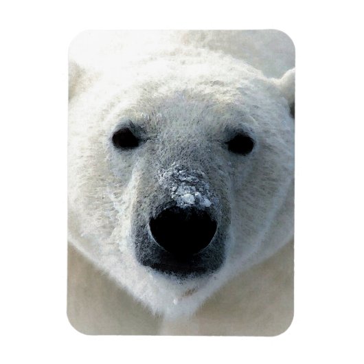 Polar Bear Magnet (Vertikal)