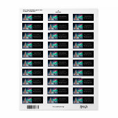 Polar Bear Mama Cubs Weihnachtsbaum Nordlichter (Vorne)