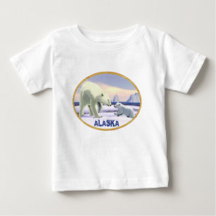 Polar Bear - Mama Nose Best Baby T-shirt