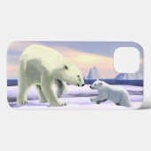 Polar Bear - Mama Nose Best Case-Mate iPhone Hülle (Rückseite (Horizontal))