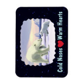 Polar Bear - Mama Nose Best Magnet (Vertikal)