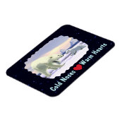 Polar Bear - Mama Nose Best Magnet (Linke Seite)