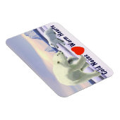 Polar Bear - Mama Nose Best Magnet (Rechte Seite)