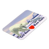 Polar Bear - Mama Nose Best Magnet (Linke Seite)