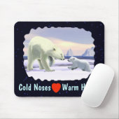 Polar Bear - Mama Nose Best Mousepad (Mit Mouse)