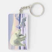 Polar Bear - Mama Nose Best Schlüsselanhänger (Rückseite)