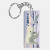 Polar Bear - Mama Nose Best Schlüsselanhänger (Vorderseite links)