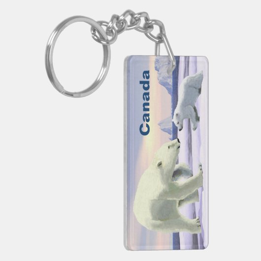 Polar Bear - Mama Nose Best Schlüsselanhänger (Vorderseite links)