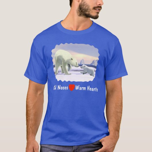 Polar Bear - Mama Nose Best T-Shirt (Vorderseite)