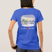 Polar Bear - Mama Nose Best T-Shirt (Rückseite)