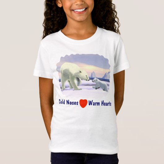 Polar Bear - Mama Nose Best T-Shirt (Vorderseite)